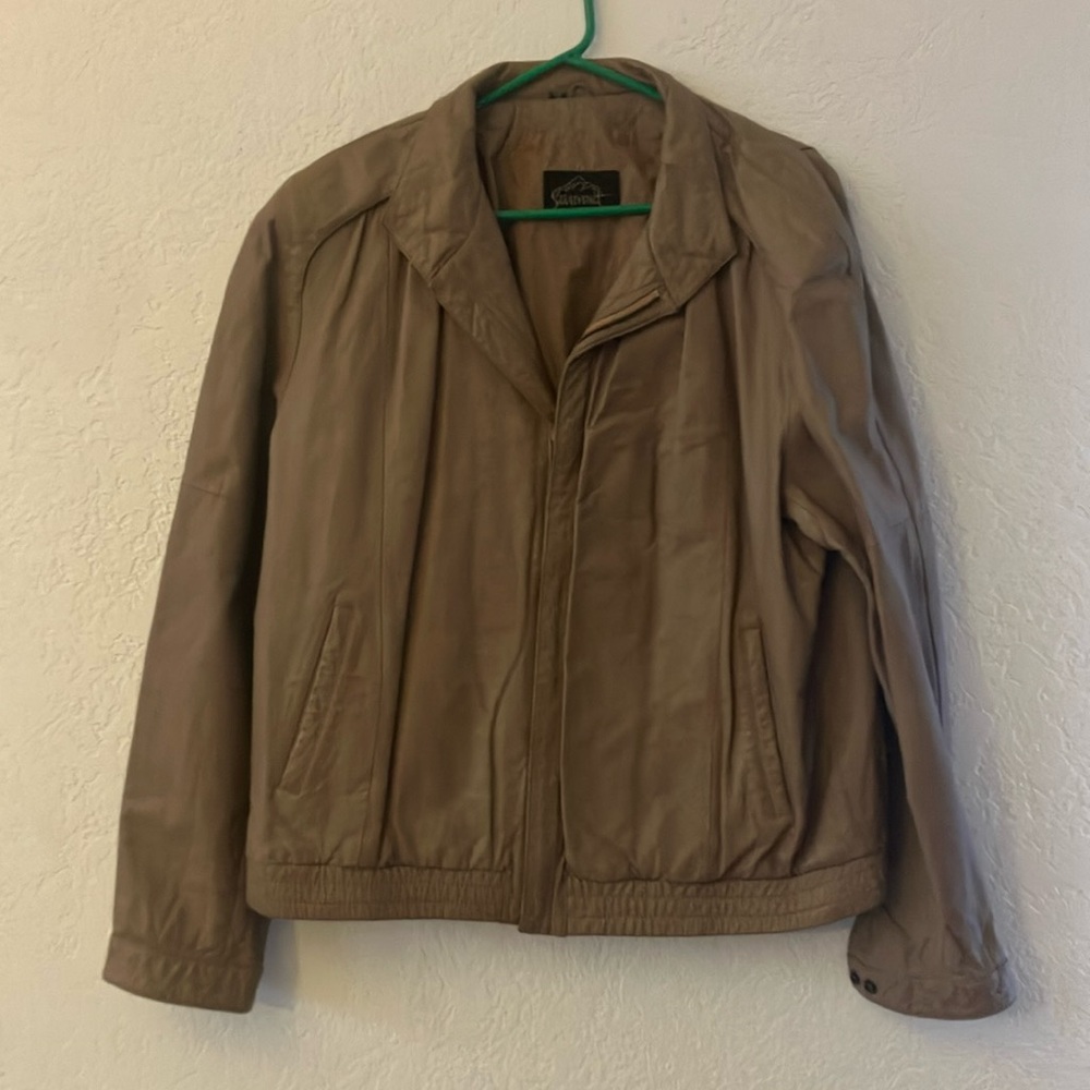 Men’s leather jacket - 46